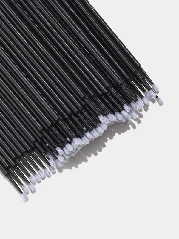 100pcs Grafted Eyelash Cotton1 Swab