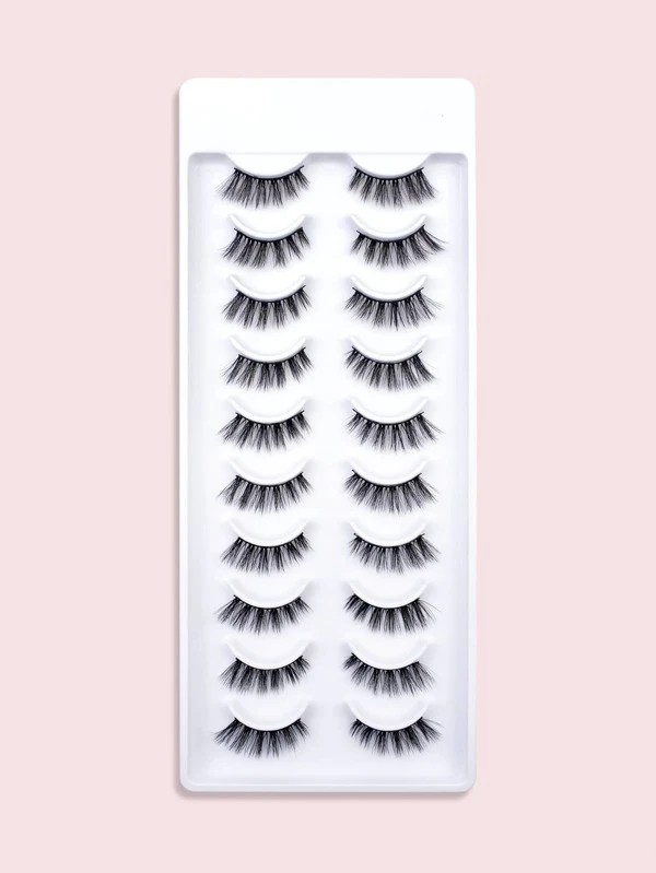 10pairs Cat Eye False Eyelashes