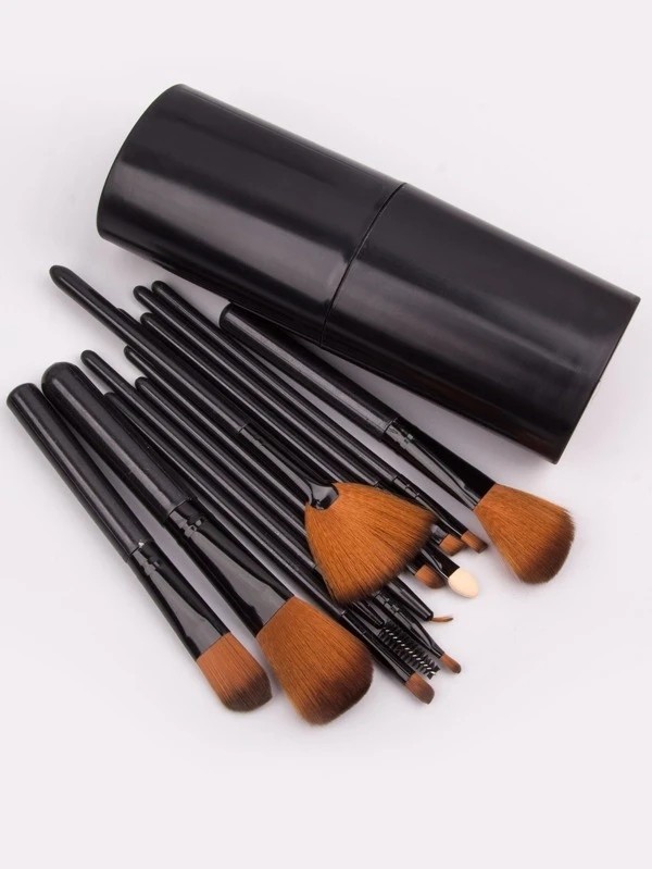 12pcs Makeup Brush Set With Storage Box