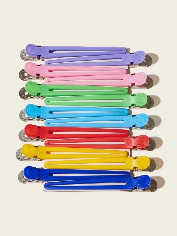 12pcs Random Color Salon Hair Clip