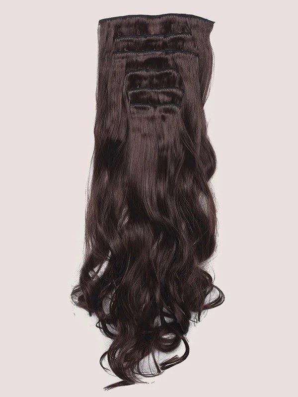 16pcs Clip In Curly Hairpiece