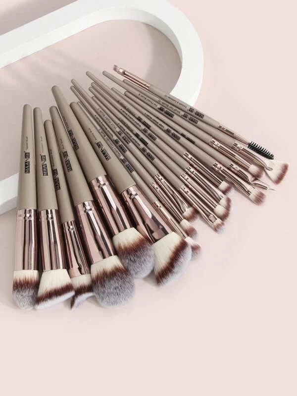 18pcs Makeup Brush Set 1With Tube