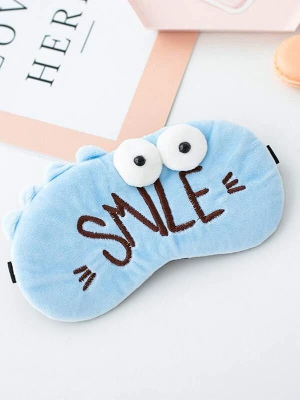 1pc Cartoon Graphic Random Color Eye Cover