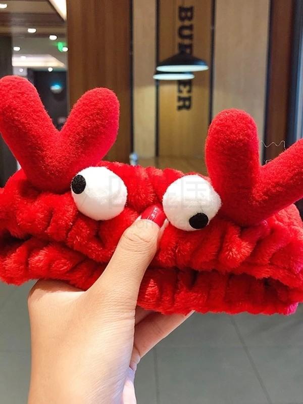 1pc Crab Design Bath Headband