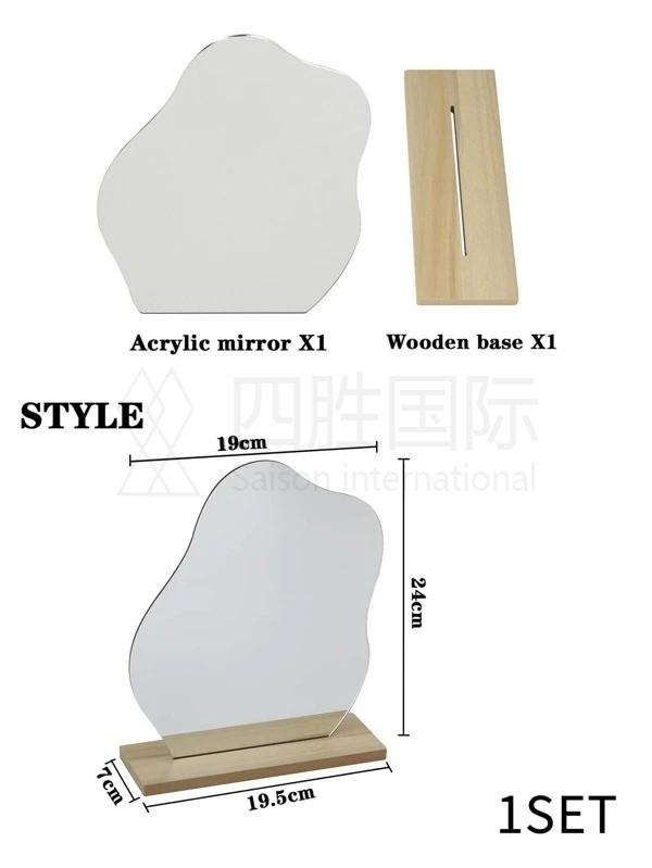 1pc Desktop Makeup Mirror