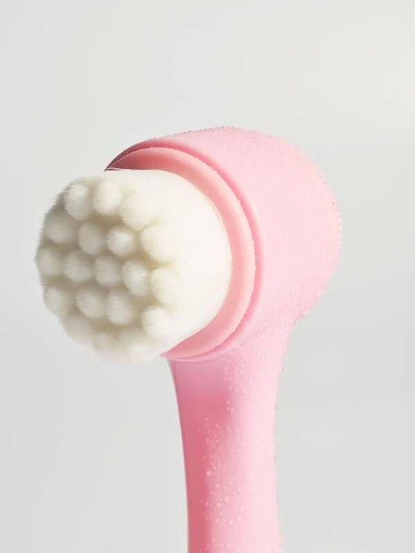 1pc Double Head Face Cleansing Brush