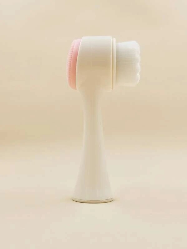 1pc Double Head Face Cleansing Brush