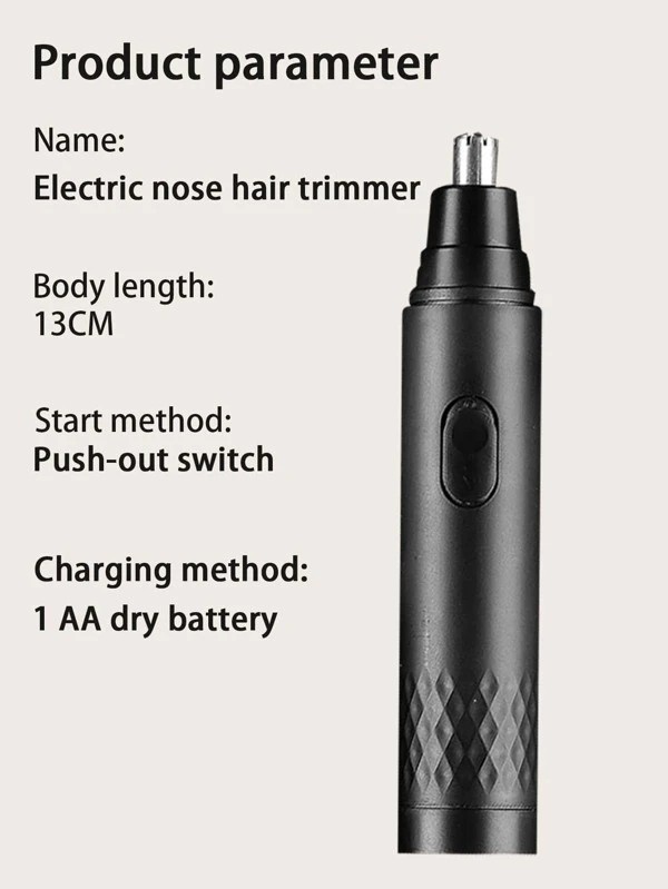 1pc Electric Nose Hair Trimmer