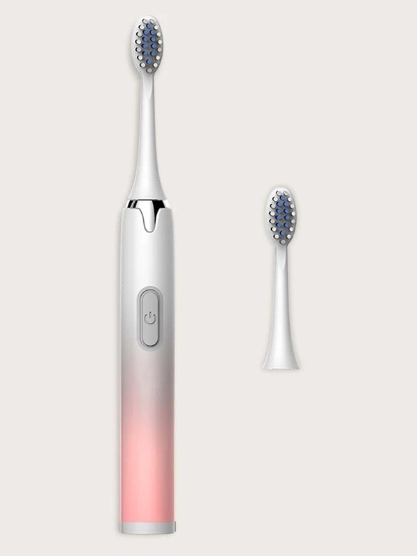 1pc Electric Toothbrush & 2pcs Brush Head