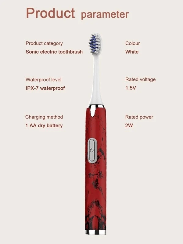 1pc Electric Toothbrush & 2pcs KKBrush Head