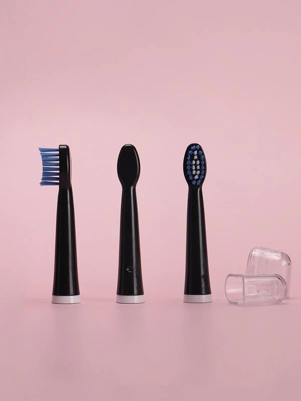 1pc Electric Toothbrush & 3pcs Brush Head & 1pc Storage Box