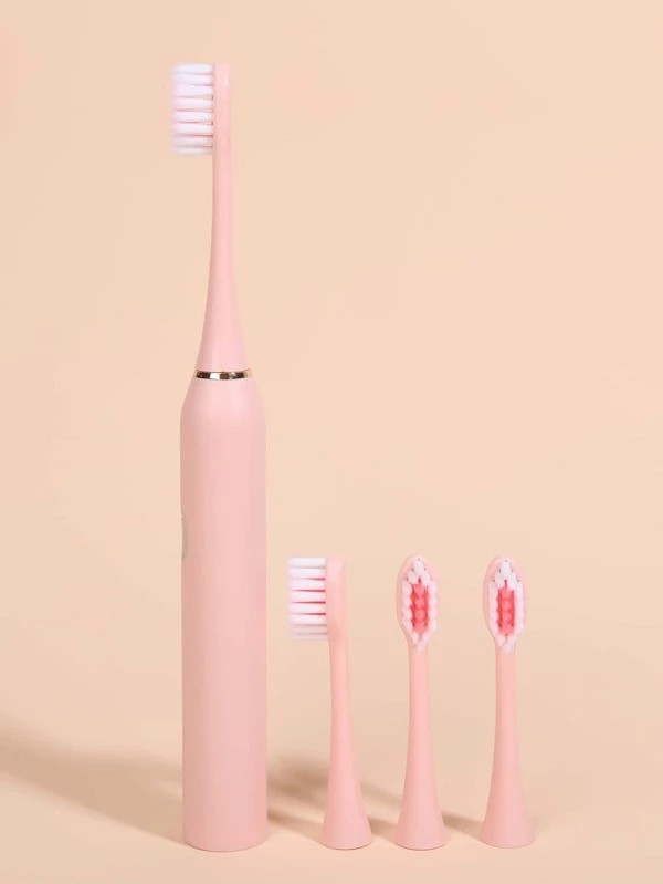 1pc Electric Toothbrush & 3pcs Brush Head