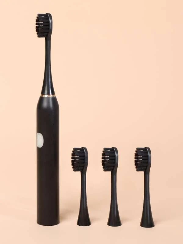 1pc Electric Toothbrush & 4pcs Brush Head