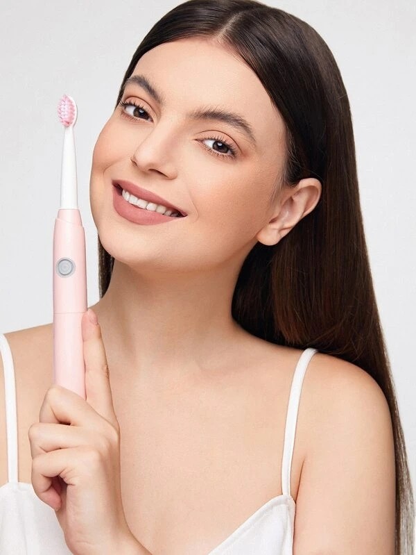 1pc Electric WToothbrush & 2pcs Brush Head