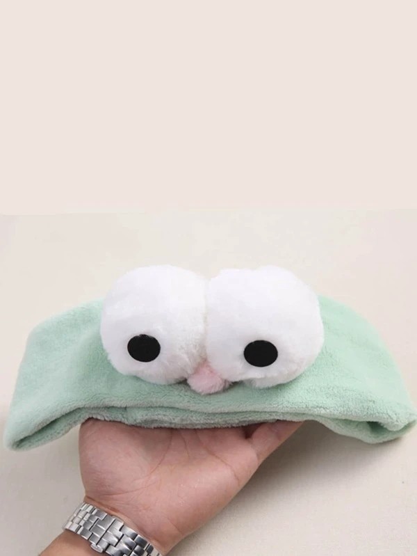 1pc Eye Detail Bath Headband