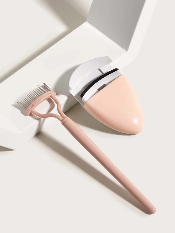 1pc Eyelash Curler 1pc Eyelash Brush