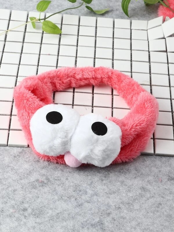 1pc Eyes Decor Bath Headband