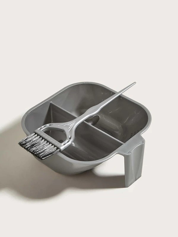 1pc Hair Dye Bowl & 1pc Brush