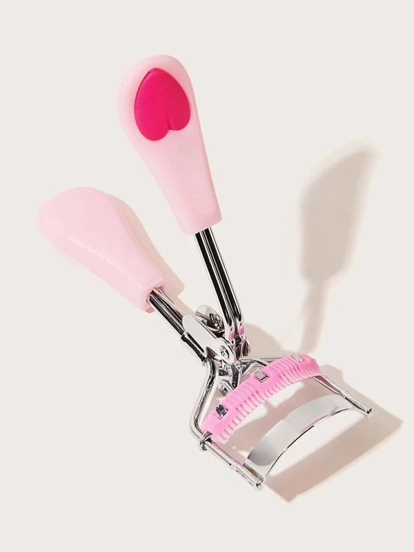 1pc Heart Pattern Eyelash Curler