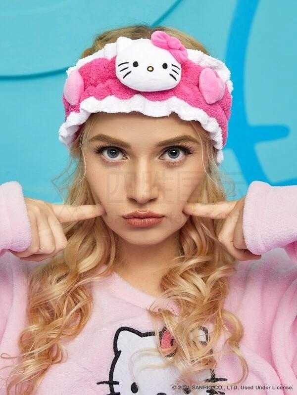 1pc Hello Kitty Bath Headband