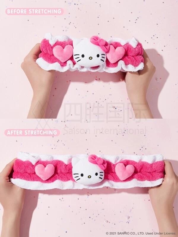 1pc Hello Kitty Bath Headband