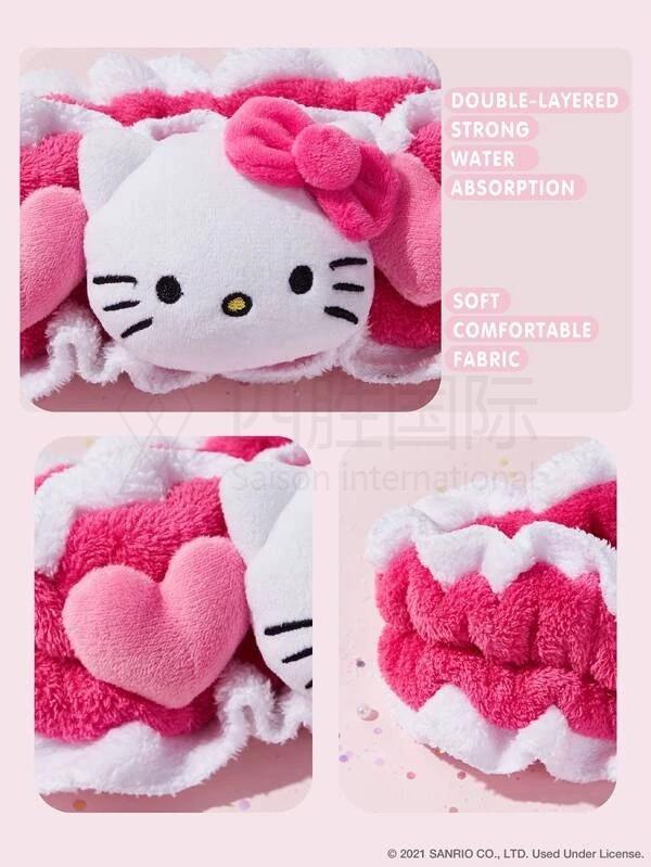 1pc Hello Kitty Bath Headband