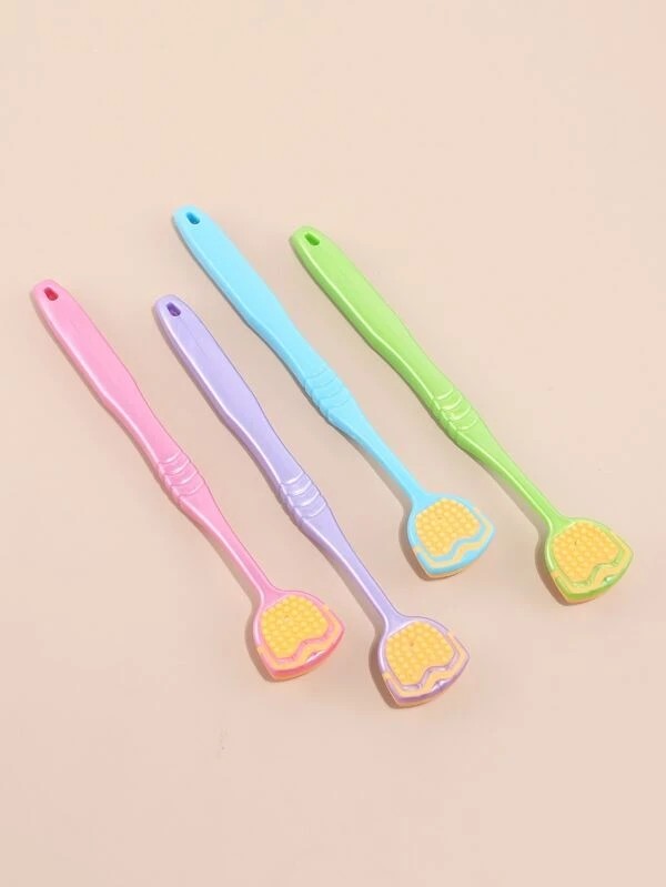 1pc Random Color Tongue Cleaning Brush