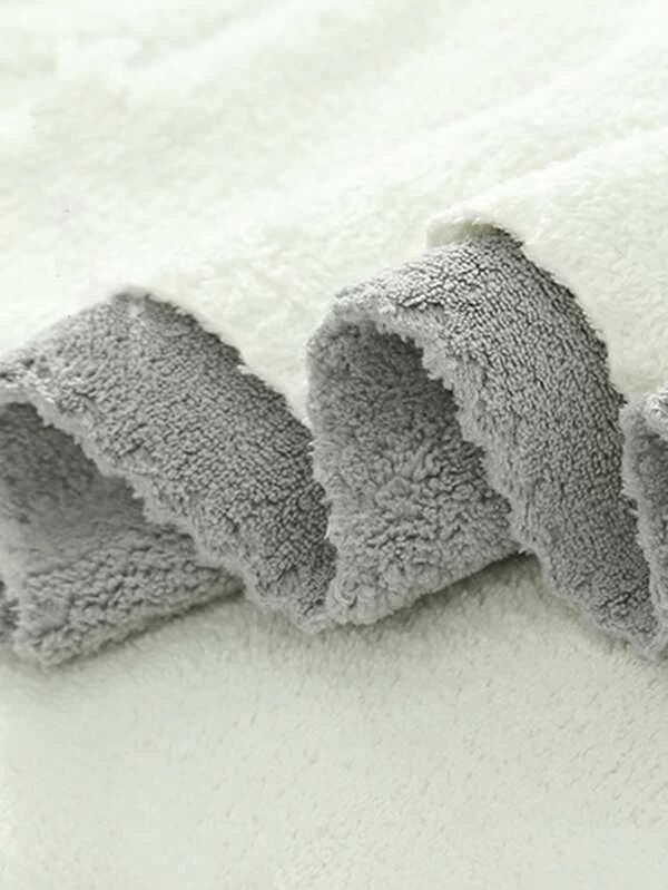 1pc Solid Bath Towel