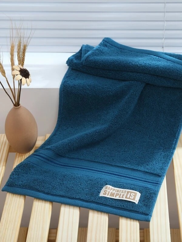 1pc Solid Color Towel