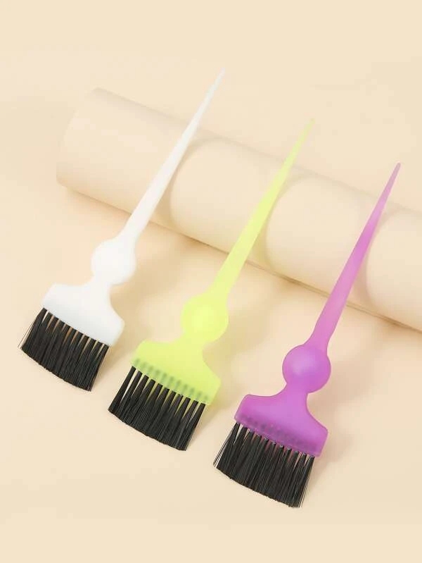 1pc Solid Hair Dye Random Brush