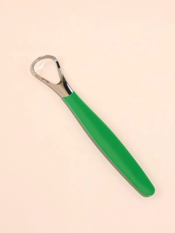 1pc Stainless Steel Tongue Cleaner