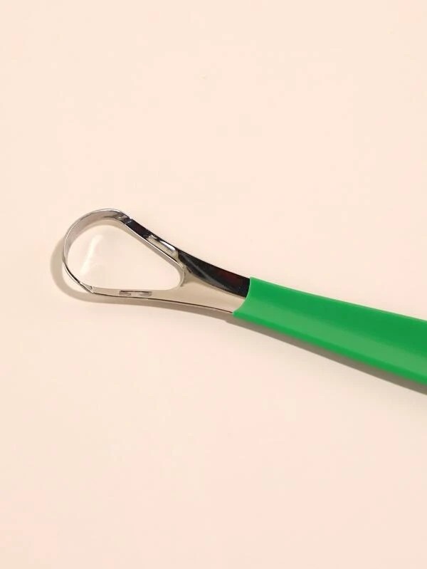 1pc Stainless Steel Tongue Cleaner