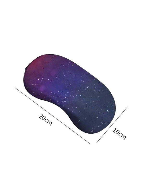 1pc Starry Sky Print Random Eye Cover