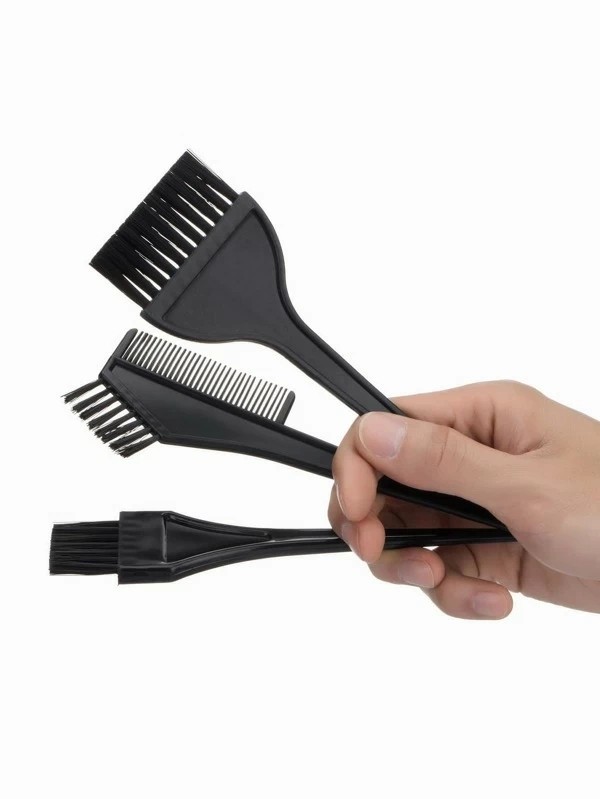 3pc Hair Dye Brush & Bowl