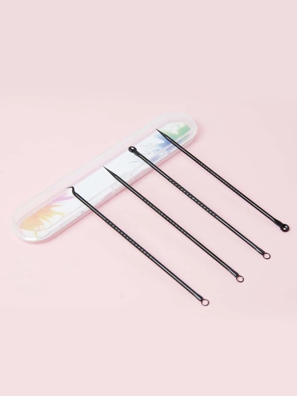 4 pieces Solid Acne Needle Set