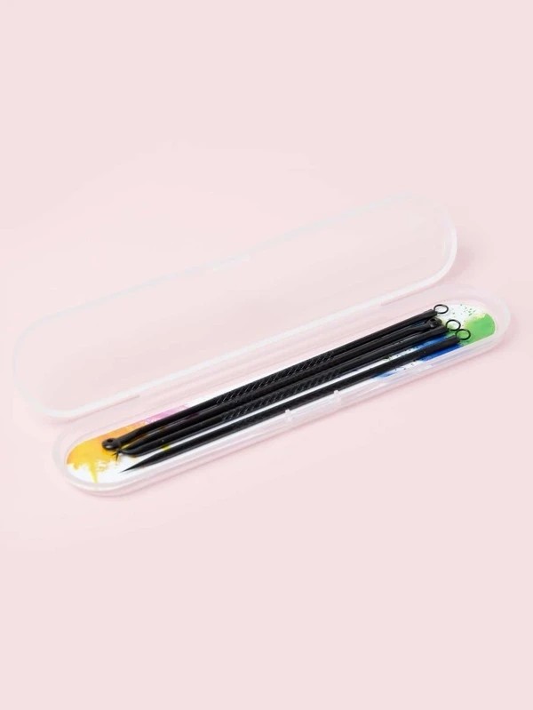 4 pieces Solid Acne Needle Set