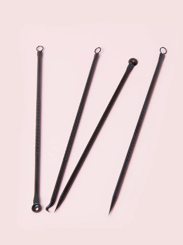 4 pieces Solid Acne Needle Set