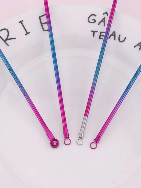 4pcs Ombre Acne Needle