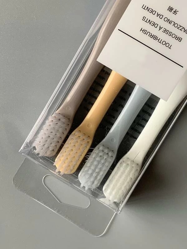 4pcs Random Color Toothbrush