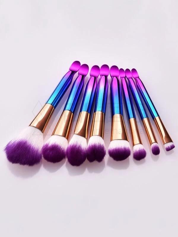 8pcs Ear Pick Design Makeup Brush Set