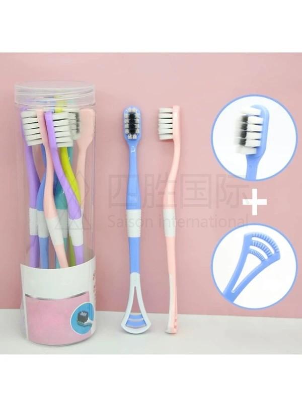 8pcs Random Color Soft Toothbrush Set