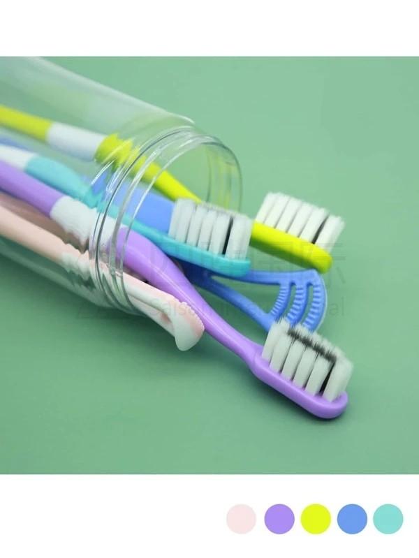 8pcs Random Color Soft Toothbrush Set