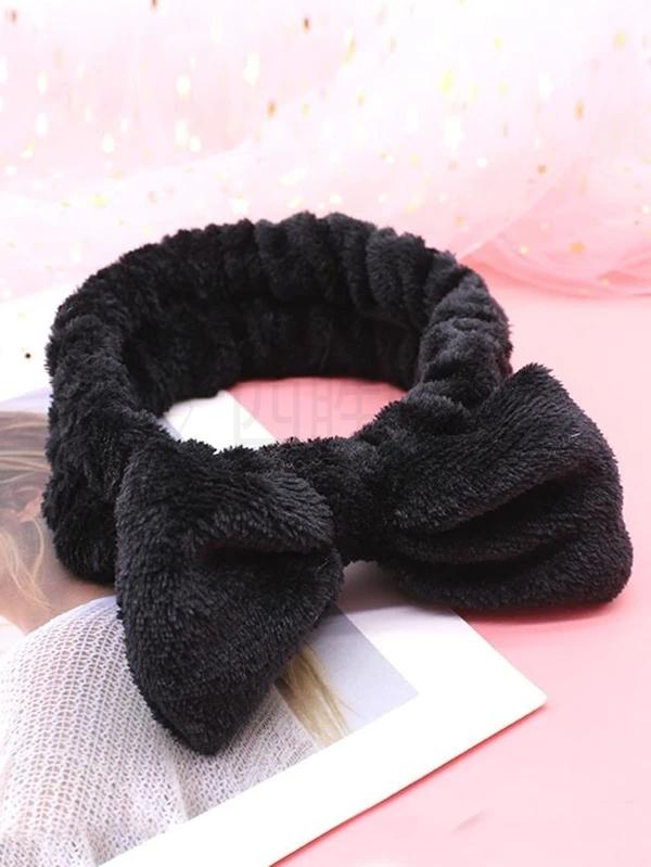 Bow Decor Bath Headband