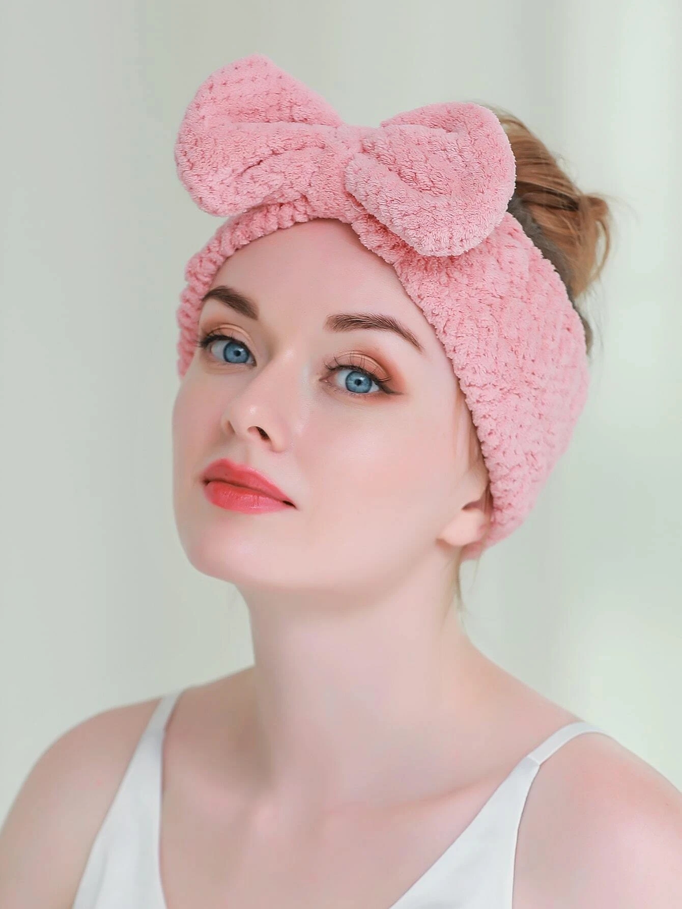 Bow Decor Bath Headband