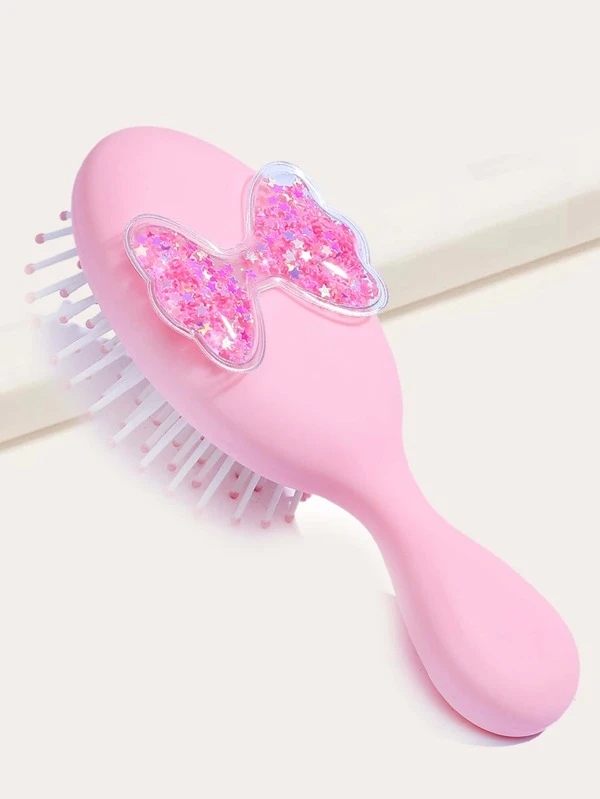  Bow Decor Hair Brush