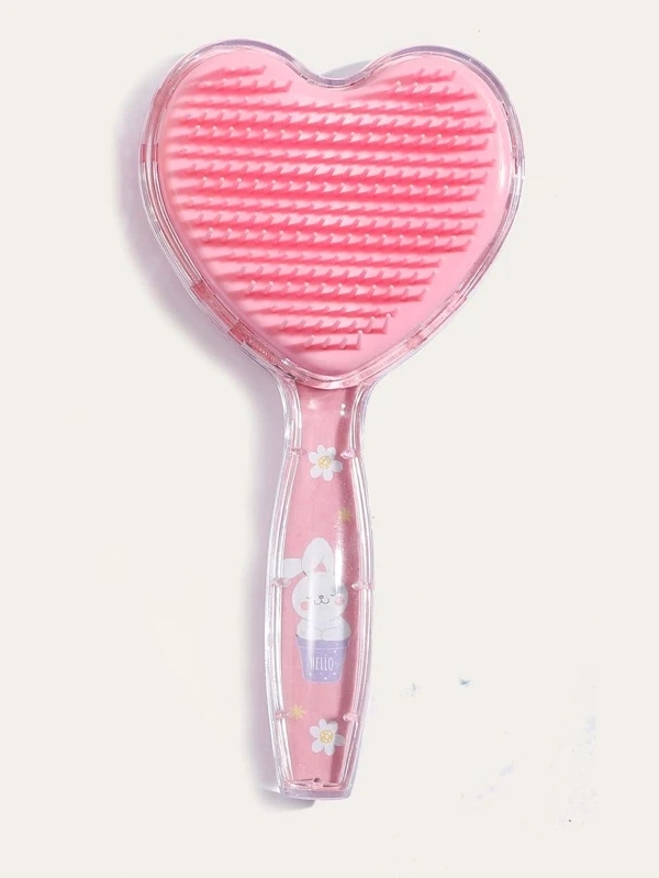 Cartoon Rabbit Pattern Hair Brush