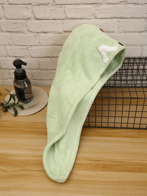 Cat Ear Detail Hair Towel