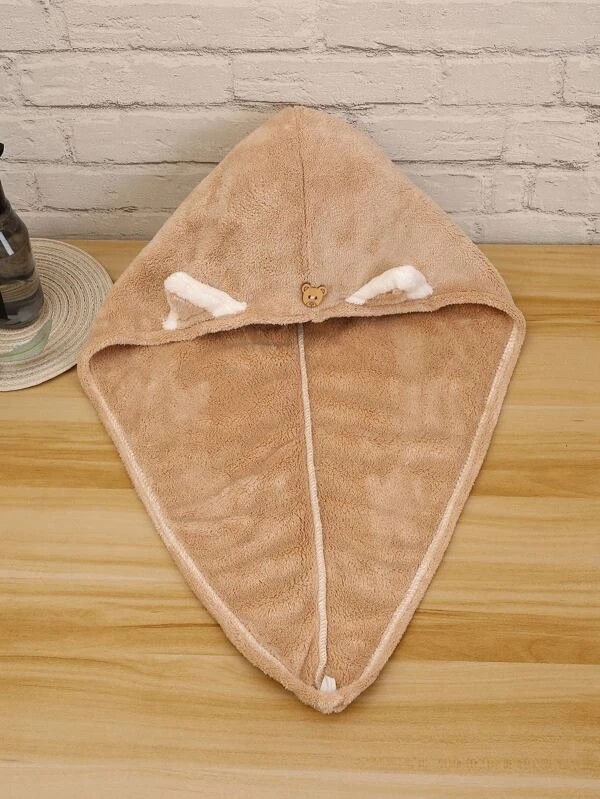 Cat Ear Detail Hair Towel