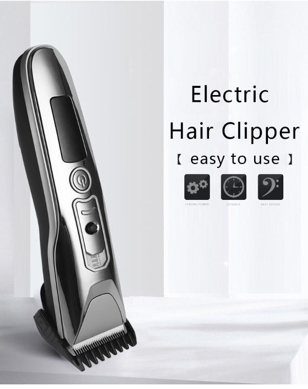 Ceramic Sharp-angle Cutter Head Electric Cordless Machine Hair Clippers Men Usb Charge