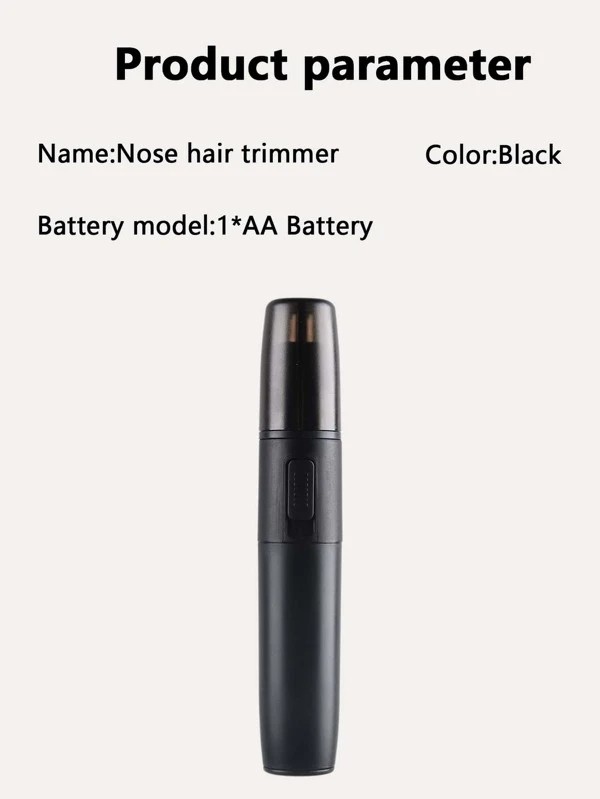 Clean electric nose hair1 trimmer